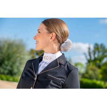 Net HKM Rosegolden Sparkle Wit