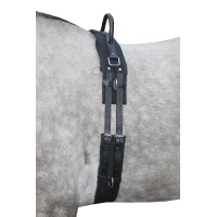 Longerlijn met handvat HKM Zwart Longerlijn met handvat HKM Zwart