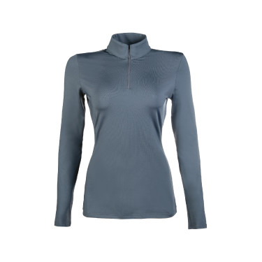 T-shirt techniek HKM Basic lange mouwen Donkergrijs