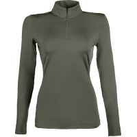 T-shirt techniek HKM Basic lange mouwen Donkergroen