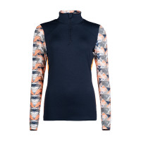 T-shirt techniek HKM Lyon Active lange mouwen Donkerblauw T-shirt techniek HKM Lyon Active lange mouwen Donkerblauw