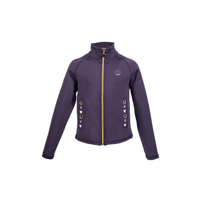 Veste fonctionnel HKM Lola Lilas foncé