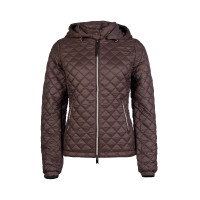 Gewatteerde jas HKM Stella Donkerbruin Gewatteerde jas HKM Stella Donkerbruin