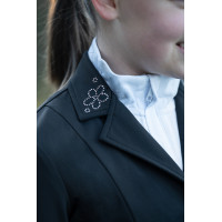 Wedstrijdjasje HKM Flora Kids Donkerblauw Wedstrijdjasje HKM Flora Kids Donkerblauw