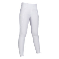 Legging HKM Lisa full seat siliconen Wit