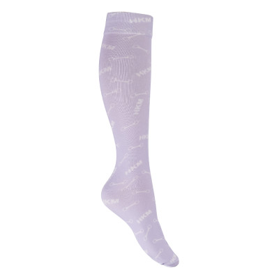 Chaussettes HKM Mellow Lilas