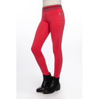 Legging HKM Aymee full seat en siliconen Roze Legging HKM Aymee full seat en siliconen Roze