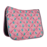 Tapijt HKM Napels Donkerroze / aqua Tapijt HKM Napels Donkerroze / aqua