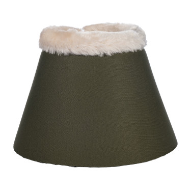 HKM Comfort Softopren springschoenen met voering Donkergroen HKM Comfort Softopren springschoenen met voering Donkergroen