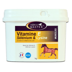 Vitamine E, Selenium en Lysine Horse Master poeder