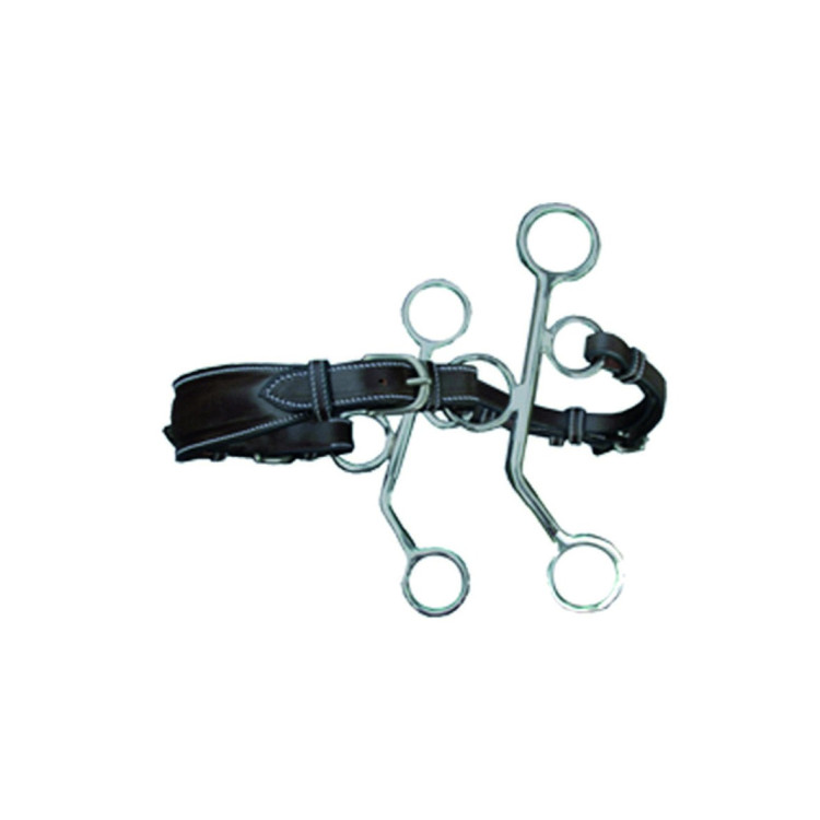 Hackamore Jump'In leer korte takken Hackamore Jump'In leer korte takken