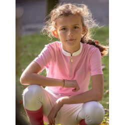Wedstrijdpolo Jump'In korte mouwen Charlie Roze