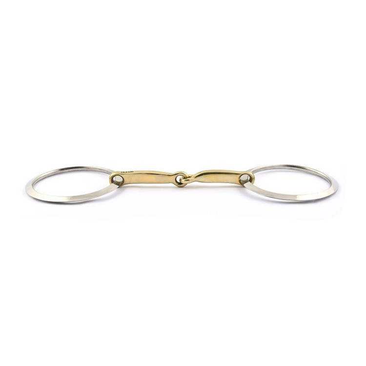 Mondstuk 2 platte ringen 90 mm Jump'In vierkant 8 mm