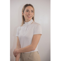 Wedstrijdpolo Pénélope Las Honey korte mouwen
