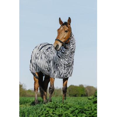 Chemise anti-eczéma zèbre Riding World Zèbre noir / blanc
