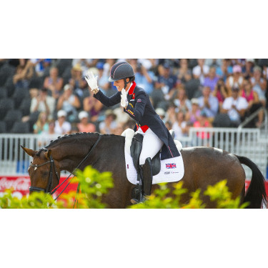 LeMieux dressuur vierkant - katoen Wit