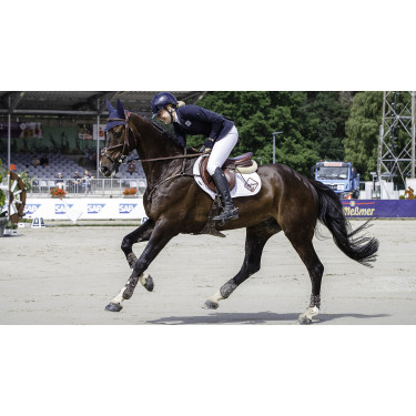 LeMieux Prosport close contact vierkant zadeldek - katoen Wit