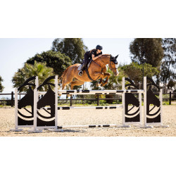 LeMieux Eurojump Suede Zadeldek Grijs