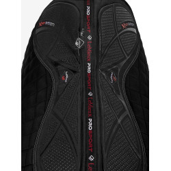 LeMieux X-Grip Silicone EuroJump Vierkant Zadeldek Zwart