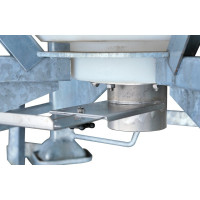 Silo monobloc à aliments La Gée + châssis galva