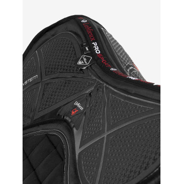 LeMieux X-Grip Silicone Dressuurdekje Zwart