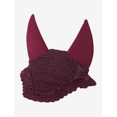 Bonnet anti-mouche LeMieux Acoustic Diamante Bordeaux Bonnet anti-mouche LeMieux Acoustic Diamante Bordeaux