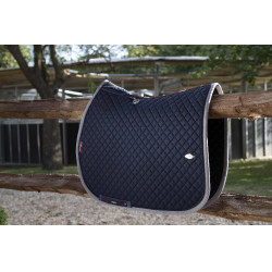 LeMieux Wither Relief Mesh zadeldek Marineblauw