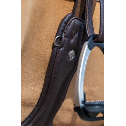 Gel-Tek Anatomische Sprongsingel LeMieux Bruin Gel-Tek Anatomische Sprongsingel LeMieux Bruin