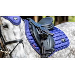 LeMieux Loire Memory Close Contact Vierkant Zadeldek Inktblauw