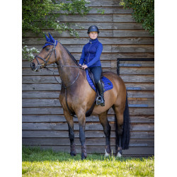 LeMieux Loire Memory Close Contact Vierkant Zadeldek Inktblauw