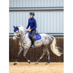 LeMieux Loire Memory Close Contact Vierkant Zadeldek Inktblauw