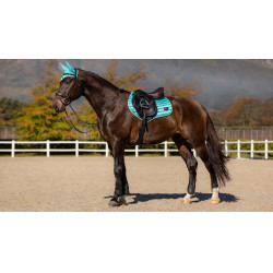 LeMieux Loire Classic Close Contact Square zadeldek Azur Blauw