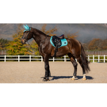 LeMieux Loire Classic Close Contact Square zadeldek Azur Blauw