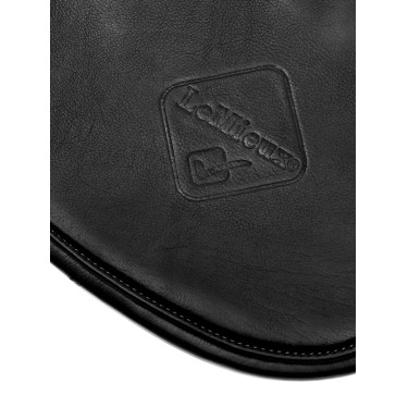 Anatomische lange singel LeMieux Gel-Tek met magneet Zwart