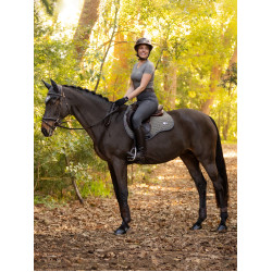 Zadeldek LeMieux Earth GP Square Mos Bruin