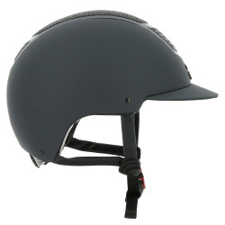 Equithème Airy Helm Zwart / glanzend blauw
