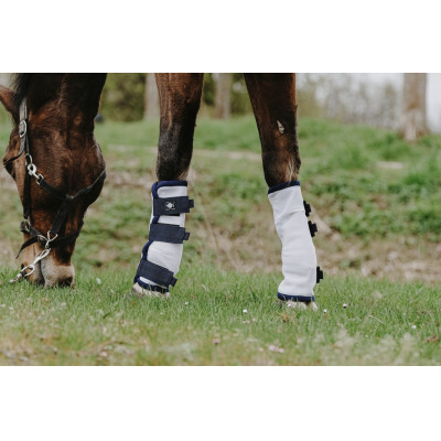 Vliegenbeschermers Riding World per 4 Wit