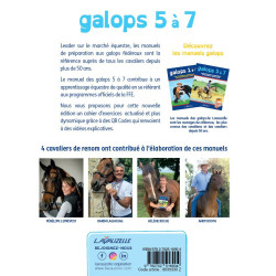 Cahier d'exercices galop 5 à 7 avec vidéos Lavauzelle Cahier d'exercices galop 5 à 7 avec vidéos Lavauzelle