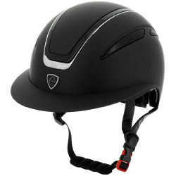 Equithème Agris helm met brede klep Equithème Agris helm met brede klep