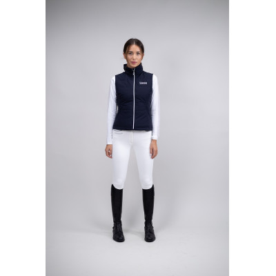 Gilet sans manches France Harcour Baccarat Marine