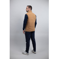 Mouwloze bodywarmer Harcour Porto Kameel Bruin