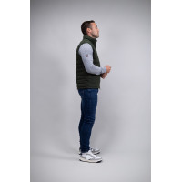 Mouwloze bodywarmer Harcour Porto Kaki Groen