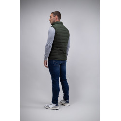 Mouwloze bodywarmer Harcour Porto Kaki Groen