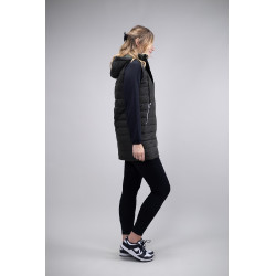 Mouwloze lange bodywarmer Harcour Boliva Kaki Groen