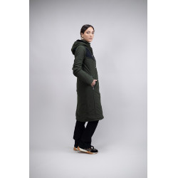 Lange parka Harcour Java Kaki Groen