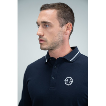 Polo Harcour Pablo Marine Marineblauw Polo Harcour Pablo Marine Marineblauw