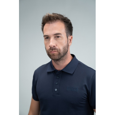 Polo Harcour Pami Marine Marineblauw