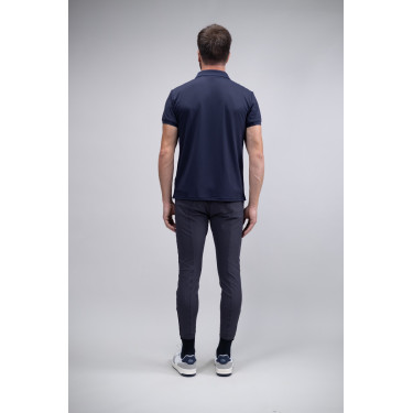 Polo Harcour Pami Marine Marineblauw