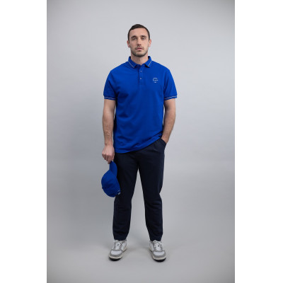 Polo Harcour Pampelonne Bleu électrique