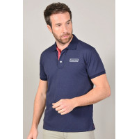 Polo Harcour Pitoh Marine Marineblauw